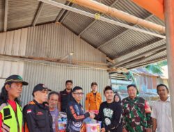 Gerak Cepat BPBD Makassar Serahkan Bantuan Kedaruratan dan Logistik Pasca Kebakaran di Kelurahan Maccini Sombala