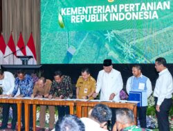 Gubernur Sulsel Hadiri Rakor Hilirisasi Komoditas Prioritas dan Penandatanganan MoU Komitmen Kesanggupan Pemenuhan Data Calon Petani dan Lokasi