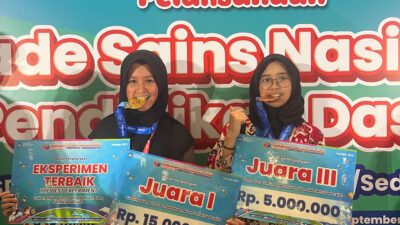 Siswa Sekolah Islam Athirah Raih Medali Emas pada Olimpiade Sains Nasional