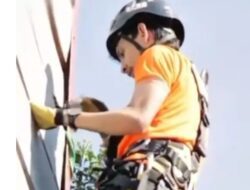 Tingkatkan Kemampuan Personil, BPBD kota Makassar Gelar Pelatihan Vertical Rescue