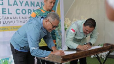 Dorong Literasi dan Edukasi Tematik Tambang Nikel, PT Vale Gandeng Pemda Luwu Timur Resmikan Vale Nickel Corner