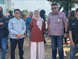 Kadis Pertanahan Makassar Lakukan Pendampingan Penertiban Bangunan Liar Di Jalan Metro Tanjung Bunga