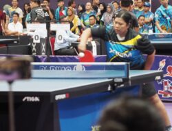 Langkah Mantap! Tim Tenis Meja Beregu Putri Sulsel Tantang Jawa Timur di Babak 8 Besar PORNAS Korpri