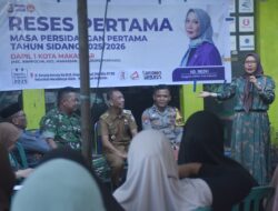Anggota DPRD Makassar, Rezki Reses di Kerung-Kerung, Kelurahan Maricaya Utara
