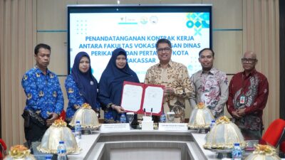 Perkuat Ekosistem Pangan Halal, Fakultas Vokasi Unhas Teken Kerja Sama dengan Pemkot Makassar