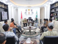 Munafri Bahas Program Zero Waste dan Training Hub Bersama HMI Makassar