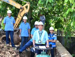 Turun ke Lapangan, Hamzah Ahmad Pantau Koneksi Pipa Pipa PLTU Tello untuk Perkuat Layanan Air Bersih