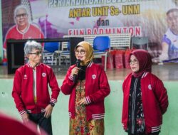 Lepas Kontingen LPTK Cup, Plh Rektor UNM Beri Semangat 