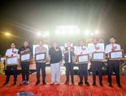 Momentum HUT ke-418, Pemkot Makassar Hadiahkan Penghargaan untuk Tim Jatanras Polrestabes 