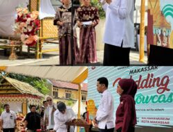 Dispar Makassar Hadiri Pembukaan Makassar Wedding Showcase 2025 