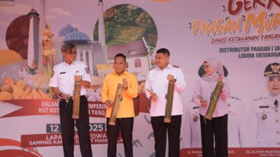 Pemkot Makassar Tegaskan Komitmen Jaga Ketahanan Pangan Lewat Gerakan Pangan Murah