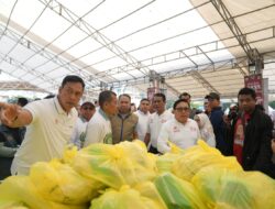 Munafri Dampingi Mentan RI, Tinjau Pasar Murah & Kesehatan Gratis di Rangkaian Mukernas serta HUT KKSS