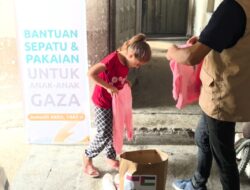 Lebih dari 150 Warga Gaza Dapat Bantuan Sepatu dan Pakaian Musim Dingin