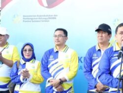 Kadis PPKB Dampingi Walikota Makassar Melepas Peserta Jalan Santai Harganas ke 32