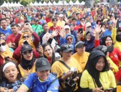 DPPKB Berikan Pelayanan KB Bagi Warga Serta Menyediakan Konsultasi Kesehatan Reproduksi Gratis di Momen Jalan Santai HUT ke-418 Kota Makassar