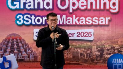 3Store Makassar Kini Hadir Lebih Segar di Lokasi Baru, Berdampingan dengan Gerai IM3