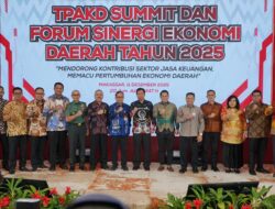 TPAKD Summit dan Forum Sinergi Ekonomi Daerah 2025: Langkah Strategis Memperkuat Koordinasi dan Percepatan Akses Keuangan 