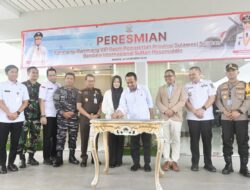Angkat Ikon Geopark di Bandara Hasanuddin, Gubernur Sulsel: Gerbang Awal Promosi Pariwisata Sulsel