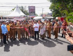 Gubernur Sulsel Resmikan Jalan Andalas, Jalan Bali dan Jalan Langsat di Kabupaten Bone