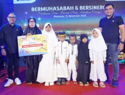 Pertamina Patra Niaga Regional Sulawesi Berbagi Kebahagiaan Bersama Anak Panti di Malam Tahun Baru