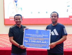 Gubernur Sulsel Terima Donasi Kemanusiaan Rp1,2 Miliar dari Pemkab Bone untuk Korban Bencana di Aceh dan Sumatera