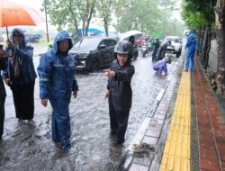 Bupati Gowa Cek Langsung Titik Genangan Air Rawan Banjir di Somba Opu