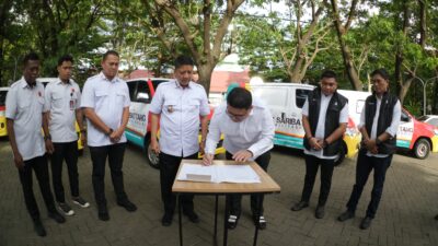Wali Kota Makassar Resmikan Armada Operasional TRC untuk Penanganan Masalah Sosial