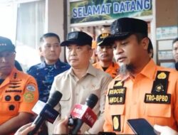 Gubernur Sulsel Tinjau Posko AJU Bersama Menhub dan KaBasarnas: Kita Kerahkan Seluruh Tim Maksimalkan Operasi Pencarian
