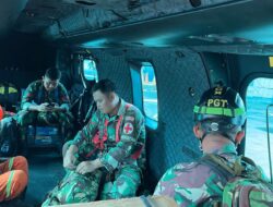 TRC BPBD Kota Makassar Kembali Diterjunkan Bersama Tim SAR Gabungan Gunakan Helikopter TNI AU