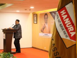 Di Muscab Hanura, Appi Bicara Pengalaman Politik dan Masa Depan Kolaborasi