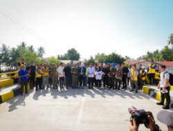 Gubernur Sulsel Resmikan Jembatan Sungai Balampangi Penghubung Sinjai-Bulukumba