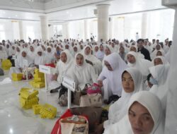 1.419 JCH Gowa Mulai Mengikuti Manasik Haji 