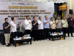 Stok Aman, Harga Terkendali, Pemprov Sulsel Perkuat Pengawasan Pangan