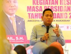 Anggota DPRD Makassar, Ismail, Apresiasi Pembangunan Infrastruktur Jalan Dan Drainase di Kelurahan La’latang