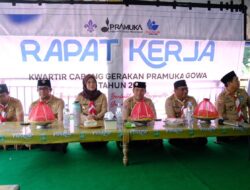 Buka Raker Kwarcab Gowa, Bupati Talenrang Sebut Pramuka Mitra Strategis Pemerintah