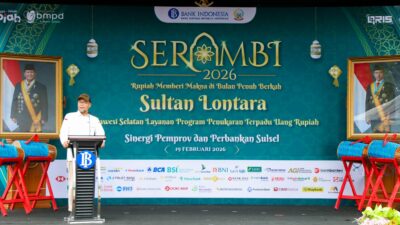 Gelar Serambi 2026, BI Sulsel Siapkan 26.143 Paket Penukaran Uang Baru di 120 Titik Layanan