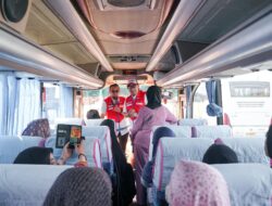 Pertamina Patra Niaga Regional Sulawesi Lepas 125 Pemudik dalam Program Mudik Gratis MyPertamina 2026 “Mudik Aman Berbagi Harapan”