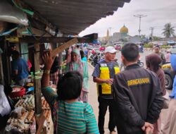 Camat Biringkanaya Berharap Pedagang di Pasar Mandai Tidak Menggunakan Badan Jalan Yang Dapat Mengganggu Arus Lalu Lintas