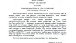 Open House Pemkot di Pelataran Kantor Balai Kota Makassar, Hanya Hari Pertama Untuk Rawat Silaturahmi