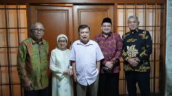 Munafri–Melinda Sowan ke JK, Rawat Silaturahmi di Momentum Idulfitri