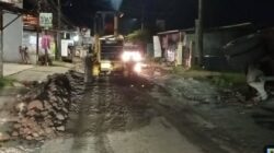 Gubernur Sulsel Pastikan Penanganan Darurat Jalan Rusak Moncongloe, Talud dan Aspal Disiapkan 