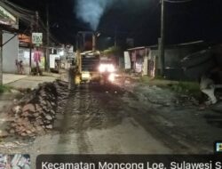 Gubernur Sulsel Pastikan Penanganan Darurat Jalan Rusak Moncongloe, Talud dan Aspal Disiapkan 