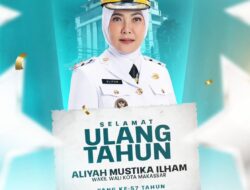 Kepala Bappeda Makassar Sampaikan Selamat HUT dan Doa Untuk Wawali Aliyah