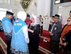 Lepas 387 JCH Kloter Pertama, Bupati Gowa Titip Doa Untuk Kemajuan Daerah