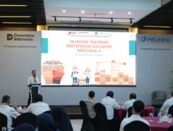 Tingkatkan Standar Keselamatan Kerja, Pelindo Regional 4 Gelar Pelatihan & Sertifikasi Ahli K3 Umum