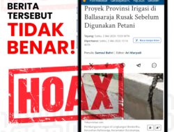 Irigasi Bontorihu Bulukumba Disorot, Ini Penjelasan Resmi Pemprov Sulsel