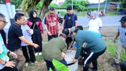 PDAM Makassar dan Camat Biringkanaya Gaungkan Aksi Hijau, Penanaman Pohon dan Pembuatan TEBA di Kelurahan Pail