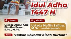 Masjid Kubah 99 CPI Jadi Pusat Shalat Idul Adha 1447 H, Pemprov Sulsel Imbau Jamaah Datang Lebih Awal