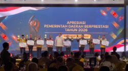 Gubernur Sulsel Terima Penghargaan Provinsi Terbaik 1 Creative Financing Regional Sulawesi 2026 