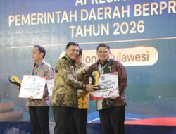 Munafri-Aliyah Antar Makassar Raih Penghargaan Creative Financing, Penurunan Kemiskinan, dan Perlindungan Pekerja Rentan